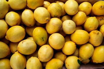 Organic fresh lemon