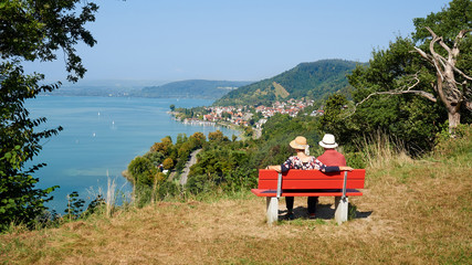 Fototapeta premium Blick auf den Bodensee bei Sipplingen