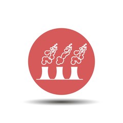 pipe and smoke Icon