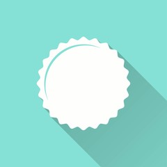 Bottle cap - vector icon.