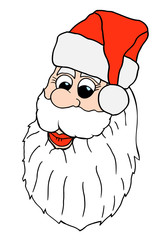 Santa claus face