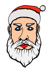 Santa claus face