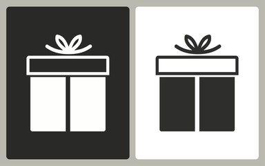 Gift Box - vector icon.