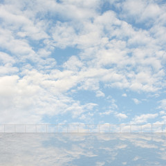 Fototapeta premium Background of clouds