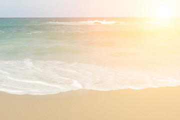 Beautiful landscape of beach