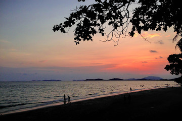 The Last Light of Beach