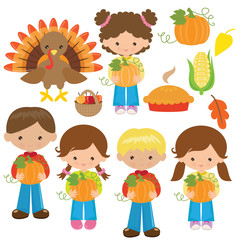 Thanksgiving vector illustration