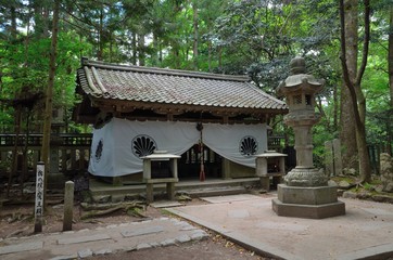 京都　鞍馬寺　奥の院魔王殿