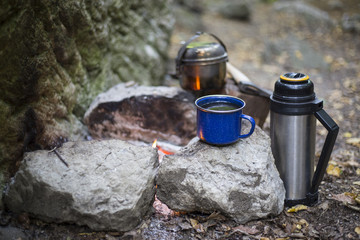 Fototapeta premium Cooking breakfast.
