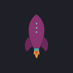 rocket computer symbol