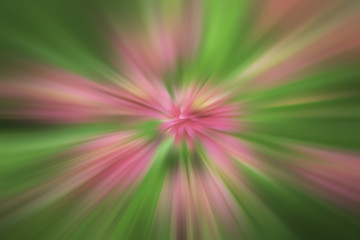 Fototapeta premium Colorful illustration abstract radial defocused textured background.