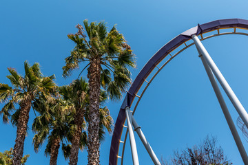 Fototapeta premium Achterbahn