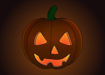Halloween Pumpkin isolated
