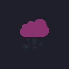 snowfall computer symbol