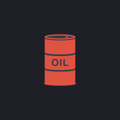 Oil barrels computer symbol