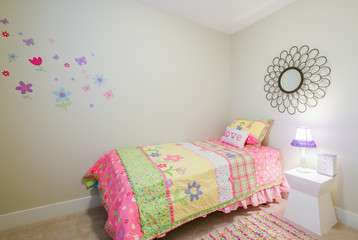 Kids' princess girl bedroom playroom