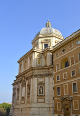 Fototapeta na wymiar Basilica Papale di Santa Maria Maggiore