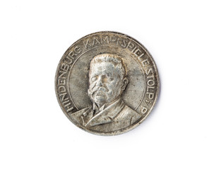 numismatics, old German coin 1926
