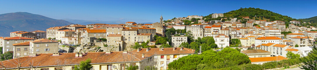Fototapeta na wymiar Sartène en Corse-du-Sud