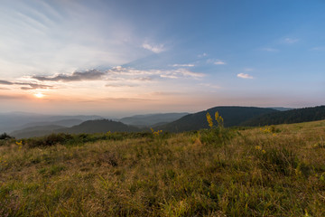 Sonnenuntergang im Schwarzwald