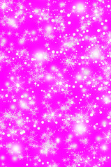 Christmas background with small snowflakes