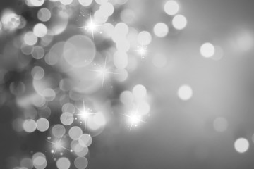 Stars and circles abstract background