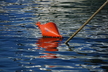 red buoy