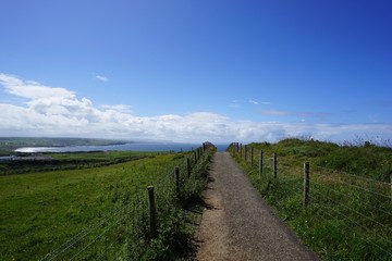 Fototapeta na wymiar Landschaft an der Causeway Coast - Giants Causeway / Nordirland