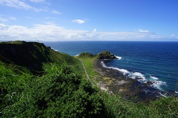 Landschaft an der Causeway Coast - Giants Causeway / Nordirland