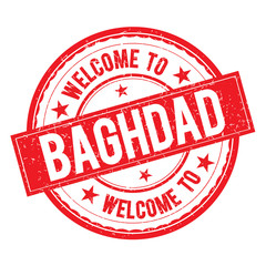 Welcome to BAGHDAD Stamp Sign Vector.