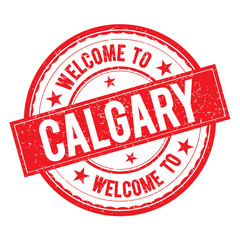 Welcome to CALGARY Stamp Sign Vector.