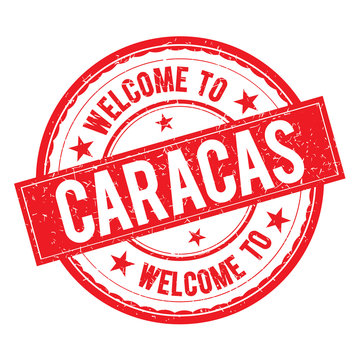Welcome to CARACAS Stamp Sign Vector.