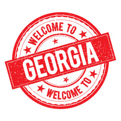 Welcome to GEORGIA Stamp Sign Vector.