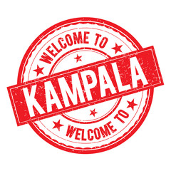 Welcome to KAMPALA Stamp Sign Vector.