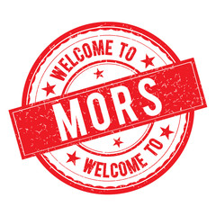 Welcome to MORS Stamp Sign Vector. © outchill
