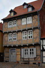 Fototapeta na wymiar Historic building in Quedlinburg