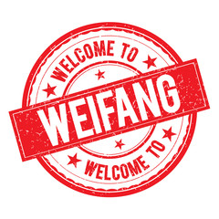 Welcome to WEIFANG Stamp Sign Vector.