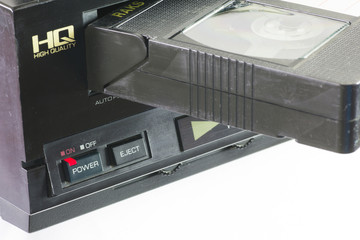 Obraz premium Cassettes and Player