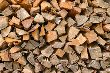 Pile of firewood