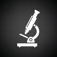 School microscope icon