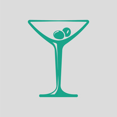 Cocktail glass icon