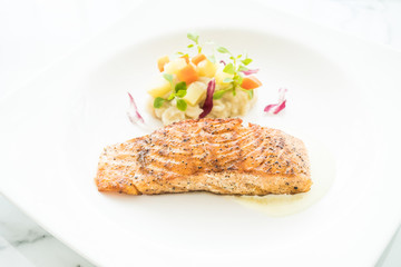 Salmon steak