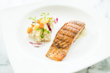 Salmon steak