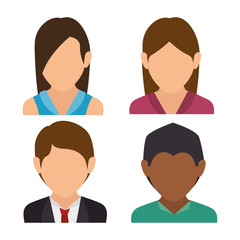 group person social media isolated icon design, vector illustration graphic