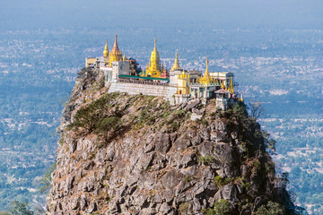 Temple near Mt. Popa