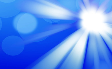 Beautiful abstract blue background
