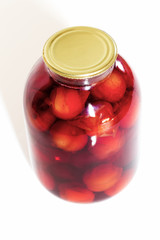 Jar of compote