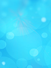 Blue abstract blur background