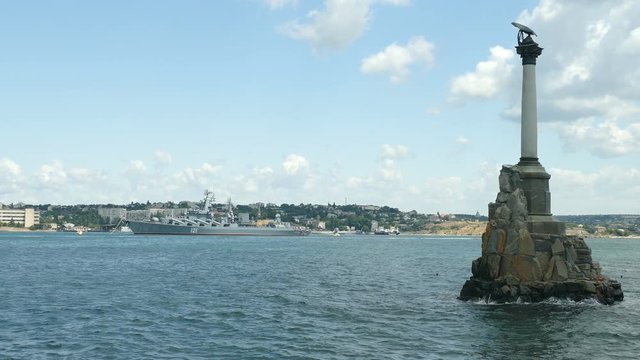 flagship of the Russian Black Sea Fleet