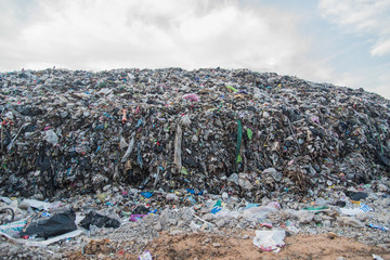 Landfill in city,Thailand